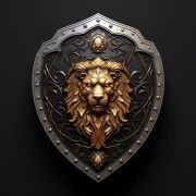 lion medallion