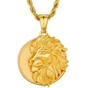 mens gold medallion