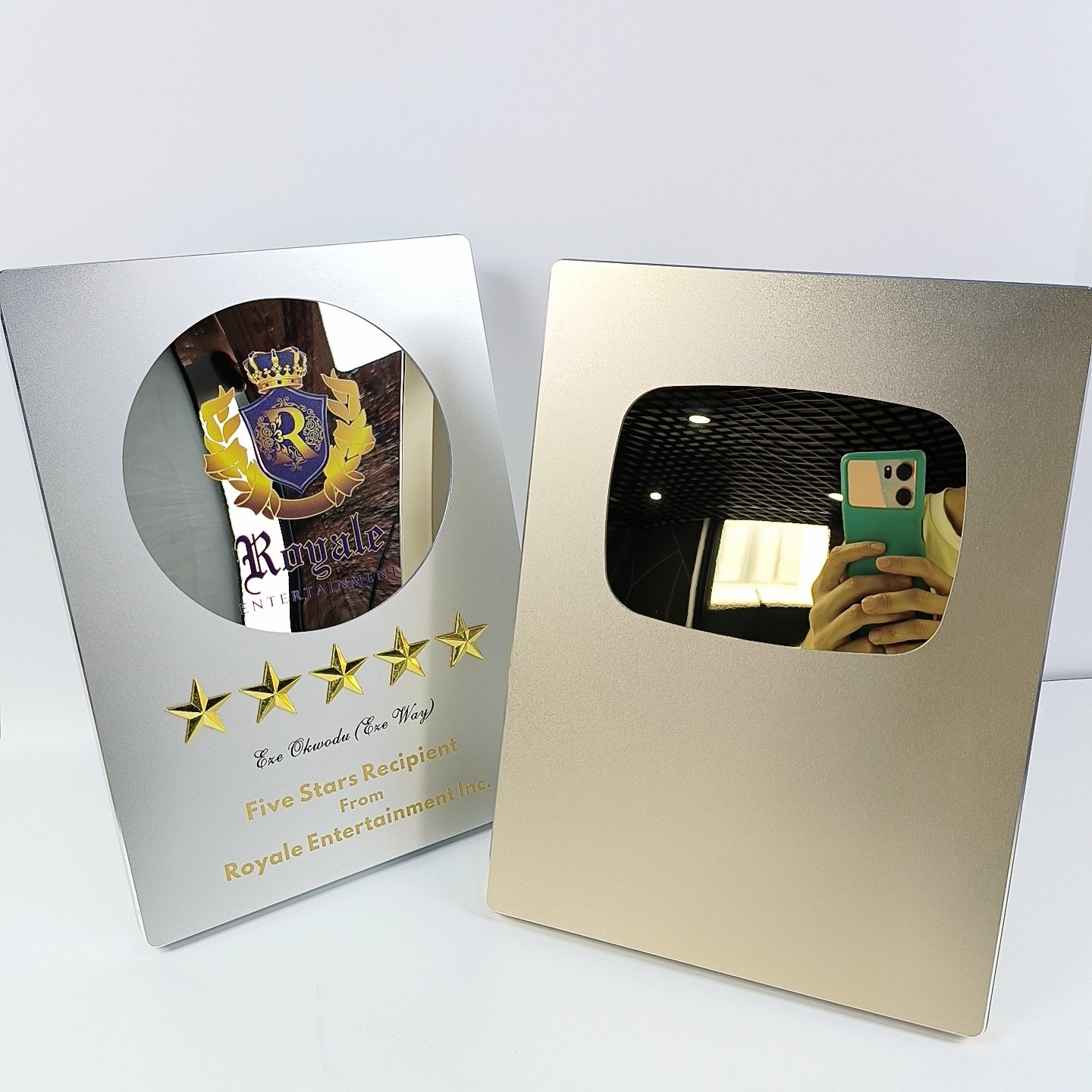metal engraving plaques