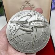 pewter medallion
