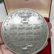 pewter medallion
