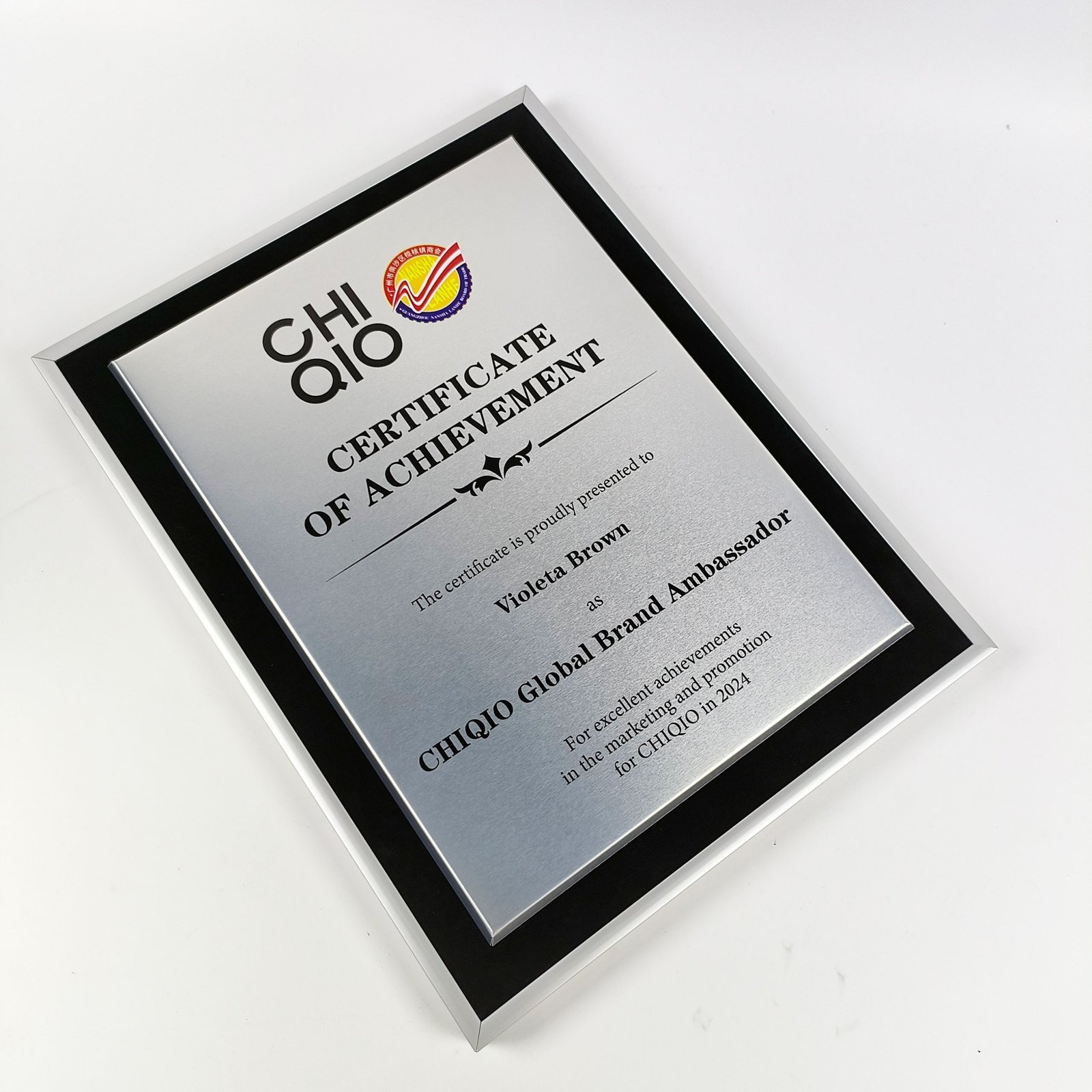 plaque en métal​
