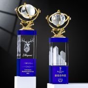 stylized 3d trophie