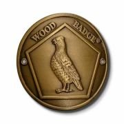 walking staff medallions