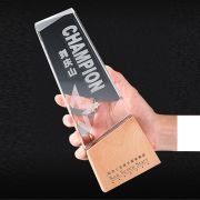 wooden base trophy
