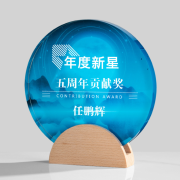 wooden trophy plaques