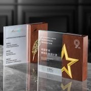 wooden trophy plaques