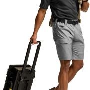 CQR Men’s Polo Shirts. Tactical Short Sleeve Golf Performance Shirts. Lightweight Dry Fit UPF 50+ Pique