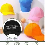 Handepo 24 Pcs Blank Baseball Cap Adjustable Back Strap Plain Blank Camouflage Hat Unisex Baseball Cap for Trucker Men Women