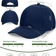 Handepo 24 Pcs Blank Baseball Cap Adjustable Back Strap Plain Blank Camouflage Hat Unisex Baseball Cap for Trucker Men Women