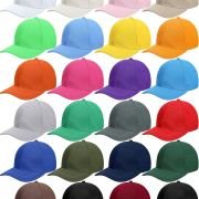 Handepo 24 Pcs Blank Baseball Cap Adjustable Back Strap Plain Blank Camouflage Hat Unisex Baseball Cap for Trucker Men Women