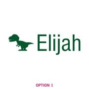 Embroidered Dinosaur Bath Towel for Kids