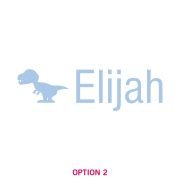 Embroidered Dinosaur Bath Towel for Kids