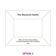 Engraved Wooden Square Edge Photo Frame