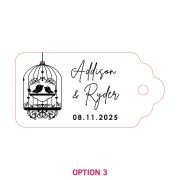 Rustic Key Bottle Opener with Wooden Gift Tag