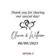 Engraved Wedding Photo Frames Favour