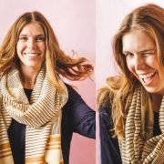 To Be Loved: Block Printed Scarf Gift Set