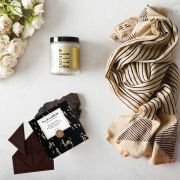 To Be Loved: Block Printed Scarf Gift Set