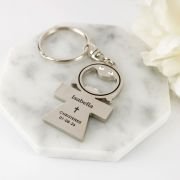 Girl Christening Keyring with Bottle Opener
