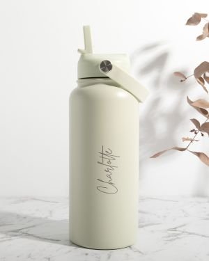 Engraved 1L Water Bottle with Carry Handle