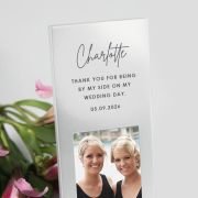 Engraved Bridal Party Wedding Photo Frame