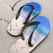 Wedding Beach Thongs (Flip Flop / Jandals)