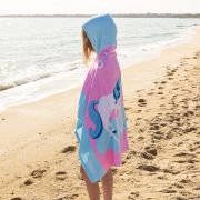 Embroidered Kids Hooded Beach Towel Unicorn