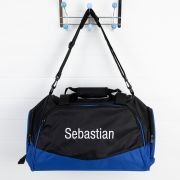 Personalised Kids Sports Duffle Bag – Blue
