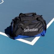 Personalised Kids Sports Duffle Bag – Blue