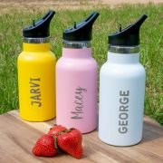 Engraved Stainless Steel 350ml Kids Water Bottle