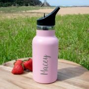 Engraved Stainless Steel 350ml Kids Water Bottle