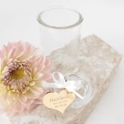 Round 135ml Lolly Jars with Acrylic Gift Tag