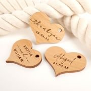 Round Lolly Jars with Wooden Gift Tag