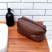 Personalised Mens Travel Toiletry Bag