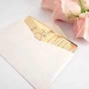 11B Engraved Mirror Acrylic ‘Save the Date’ Cards
