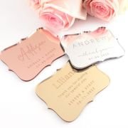 Engraved Acrylic Wedding Place Cards