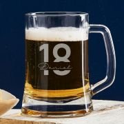 Engraved 500ml Beer Mug 18th Birthday Gift