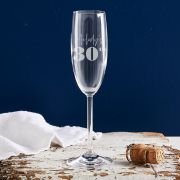 Engraved 195ml Champagne Glass 30th Birthday Gift