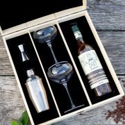 Mr Consistent Wooden Boxed Cocktail Shaker Set