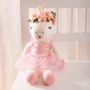 Personalised Knitted Unicorn Doll