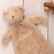 Personalised Plush Bear Comforter Toy