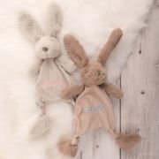 Personalised Plush Bunny Comforter Toy