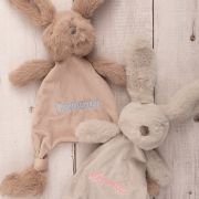 Personalised Plush Bunny Comforter Toy