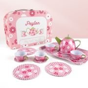 Personalised Flower Tea Set