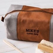 Personalised Toiletry Bag Birthday Gift