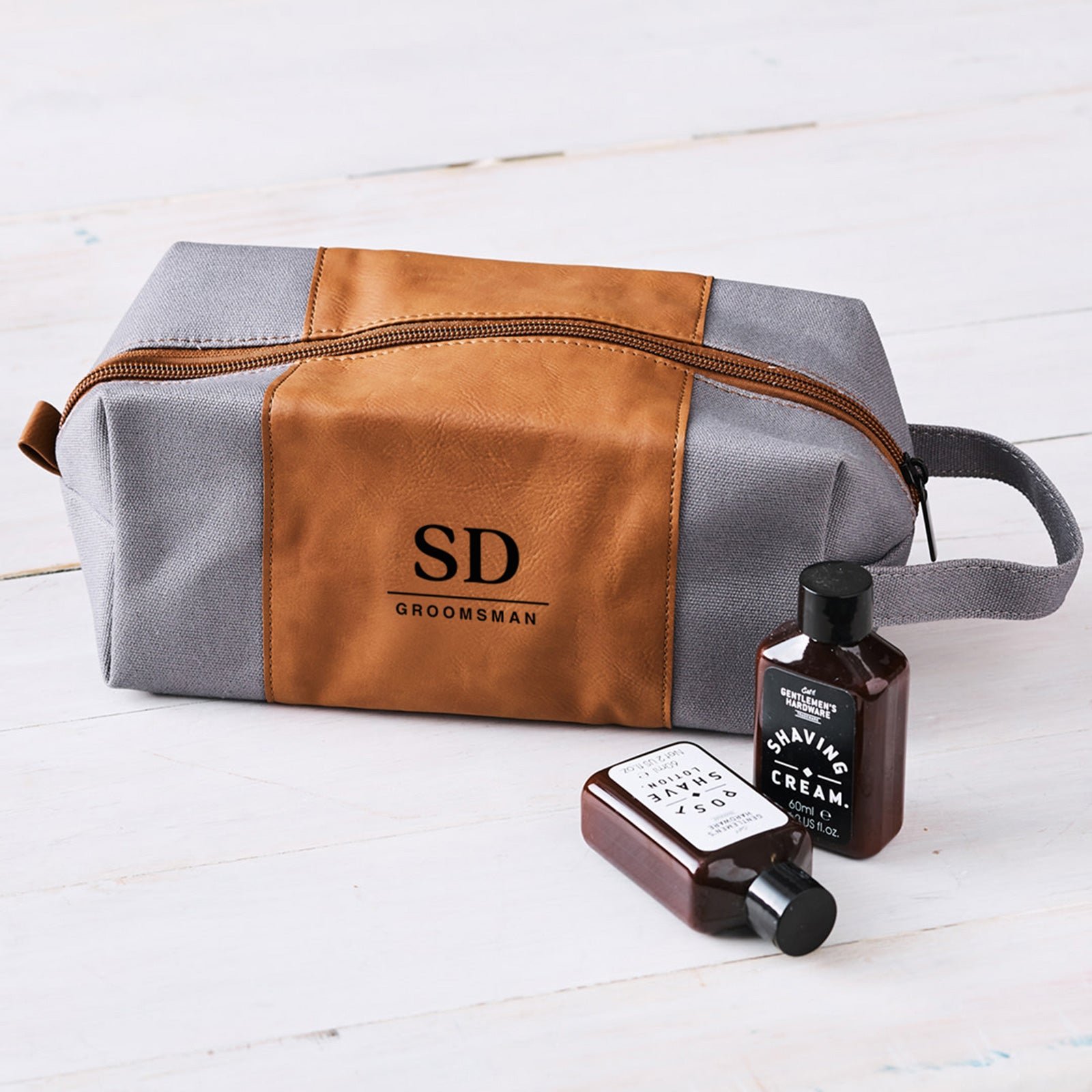 Personalised Toiletry Bag Groomsmen Gift