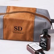 Personalised Toiletry Bag Groomsmen Gift