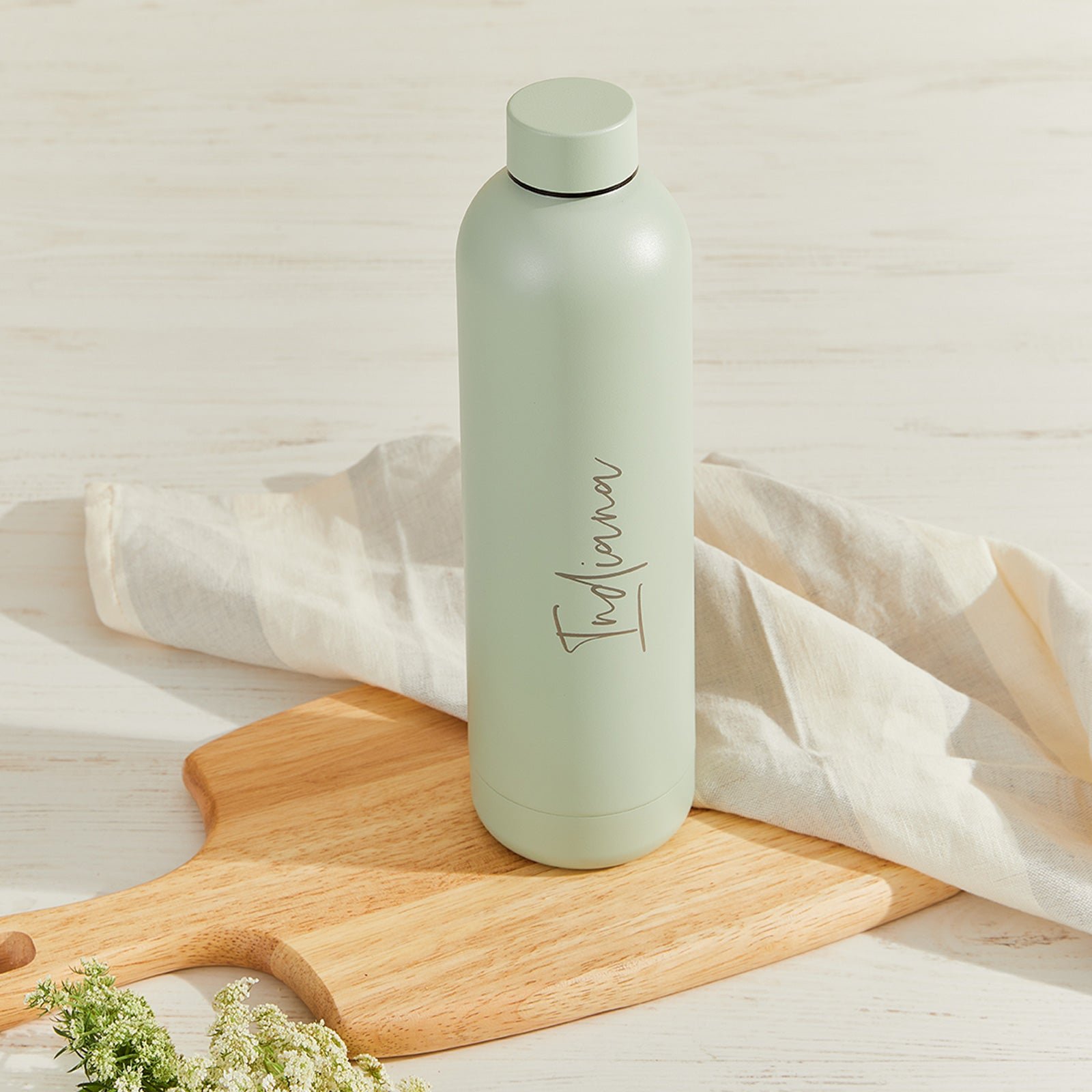 Personalised Water Bottle 750ml Luxe Matte Finish