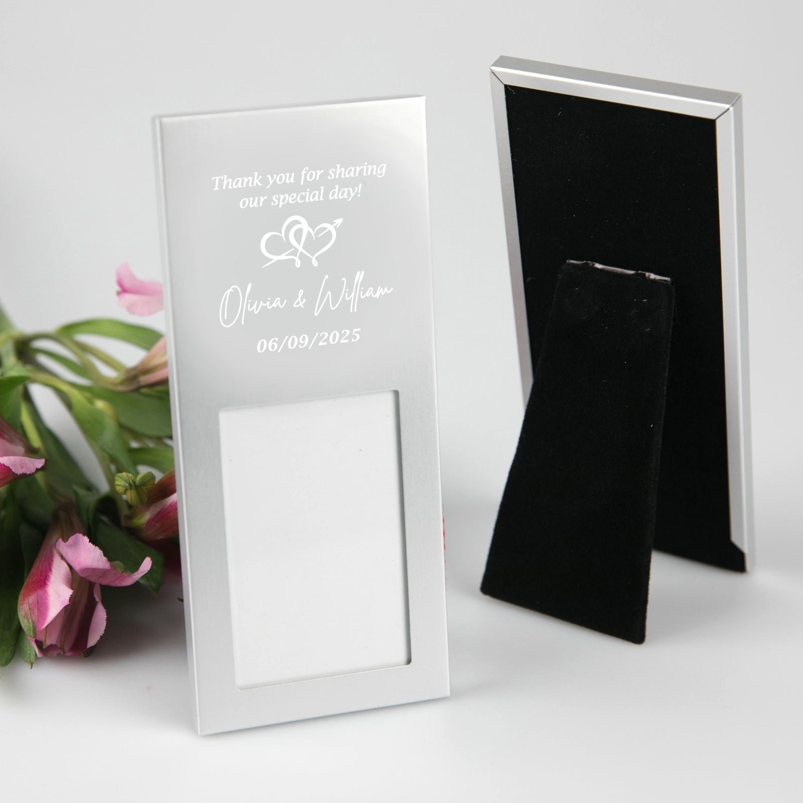 Printed Wedding Photo Frames Favours