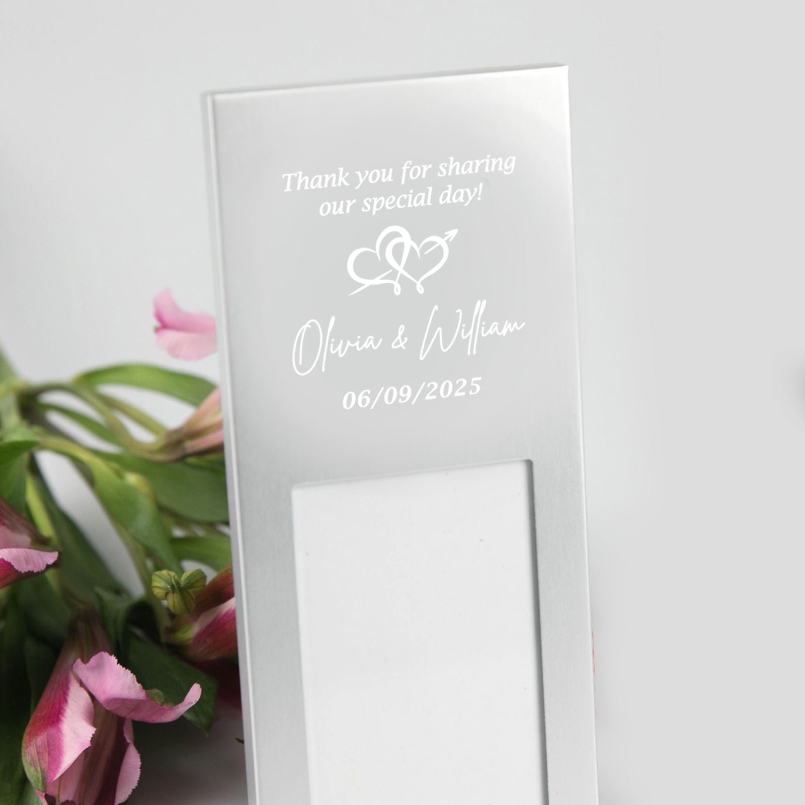 Printed Wedding Photo Frames Favours